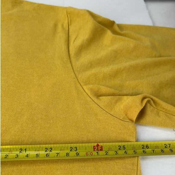 Patagonia Responsibili-Tee Recycled XL Yellow Casual Outdoors Men's Shirt - Picture 8 of 8